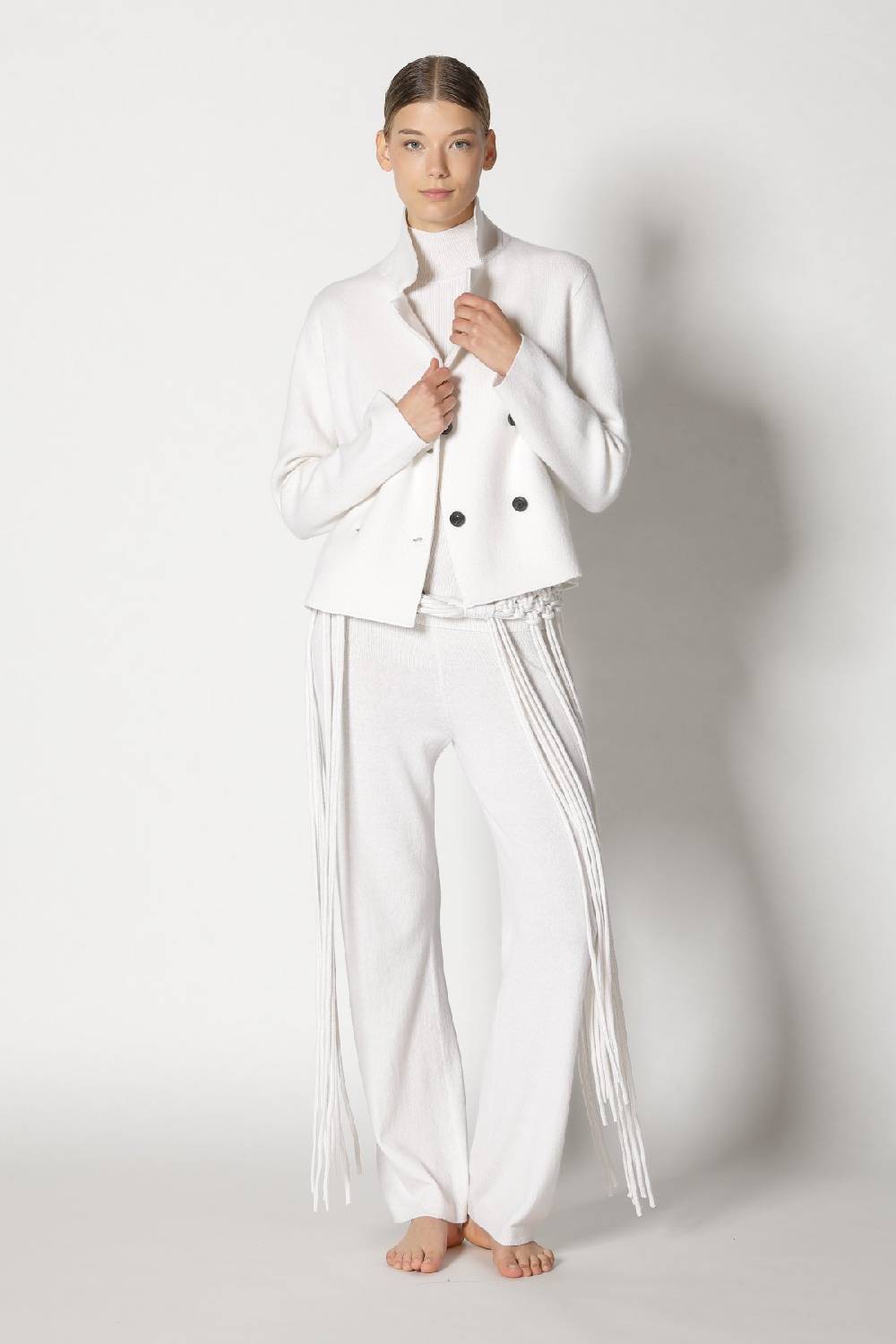 Sminfinity chilly cropped jacket + chilly fitted top + chilly pants + hang loose ring belt Blitzangebot