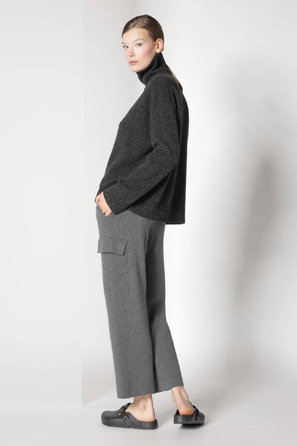 Sminfinity tweed turtle jumper + chilly cargo pants Tiefpreis