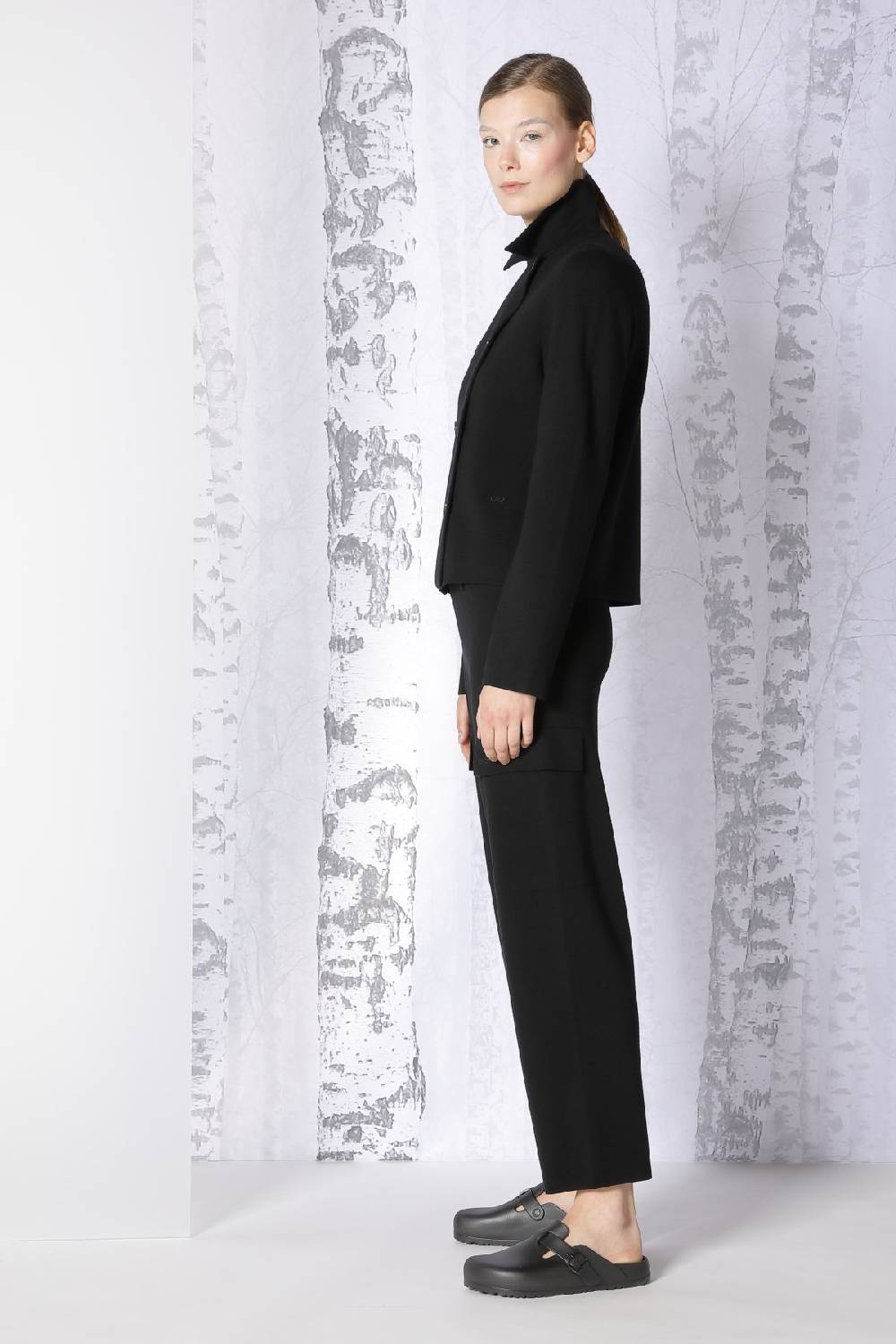 Sminfinity milano cropped jacket + milano cropped cargo pants Super Rabatt