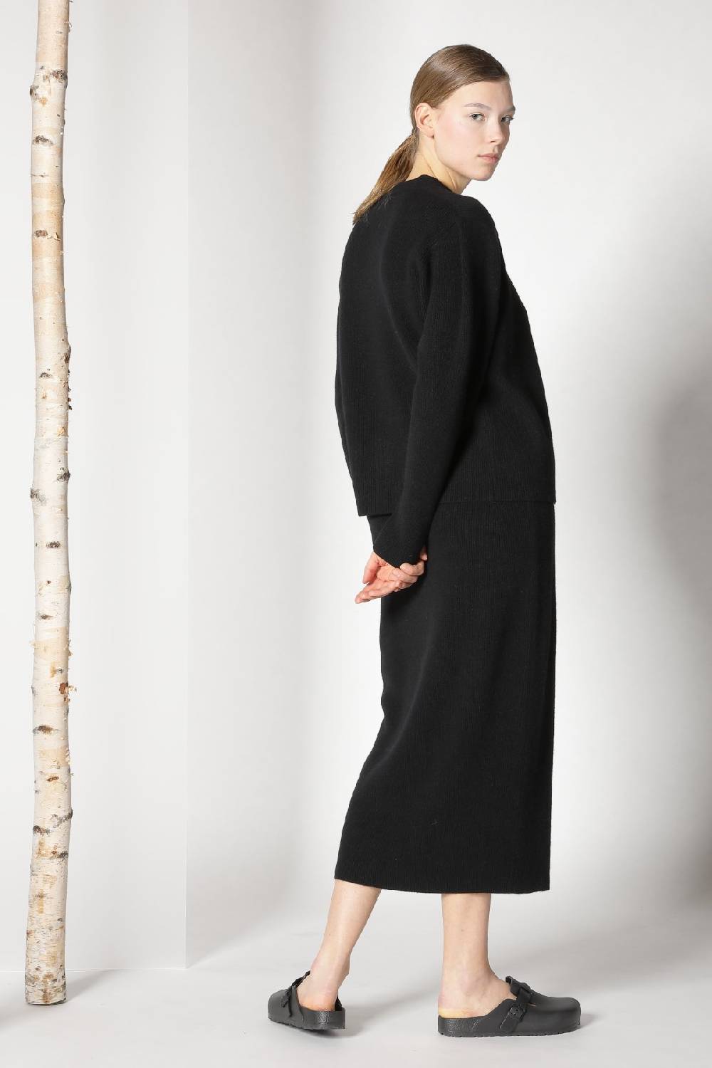 Sminfinity pure all needle cardigan + pure all needle top + pure all needle tulip skirt Black Friday Preise