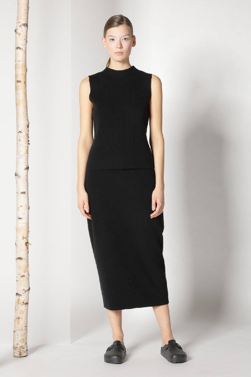 Sminfinity pure all needle cardigan + pure all needle top + pure all needle tulip skirt Black Friday Preise