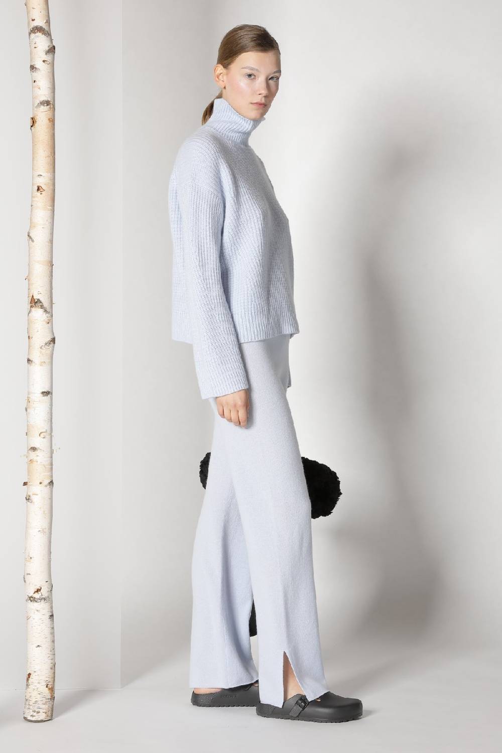 Sminfinity pure icon rib turtle + pure slitted pants Meist gekauft