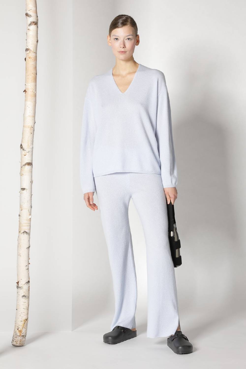 Sminfinity pure cape turtle + pure V jumper + pure slitted pants Blitzverkäufe