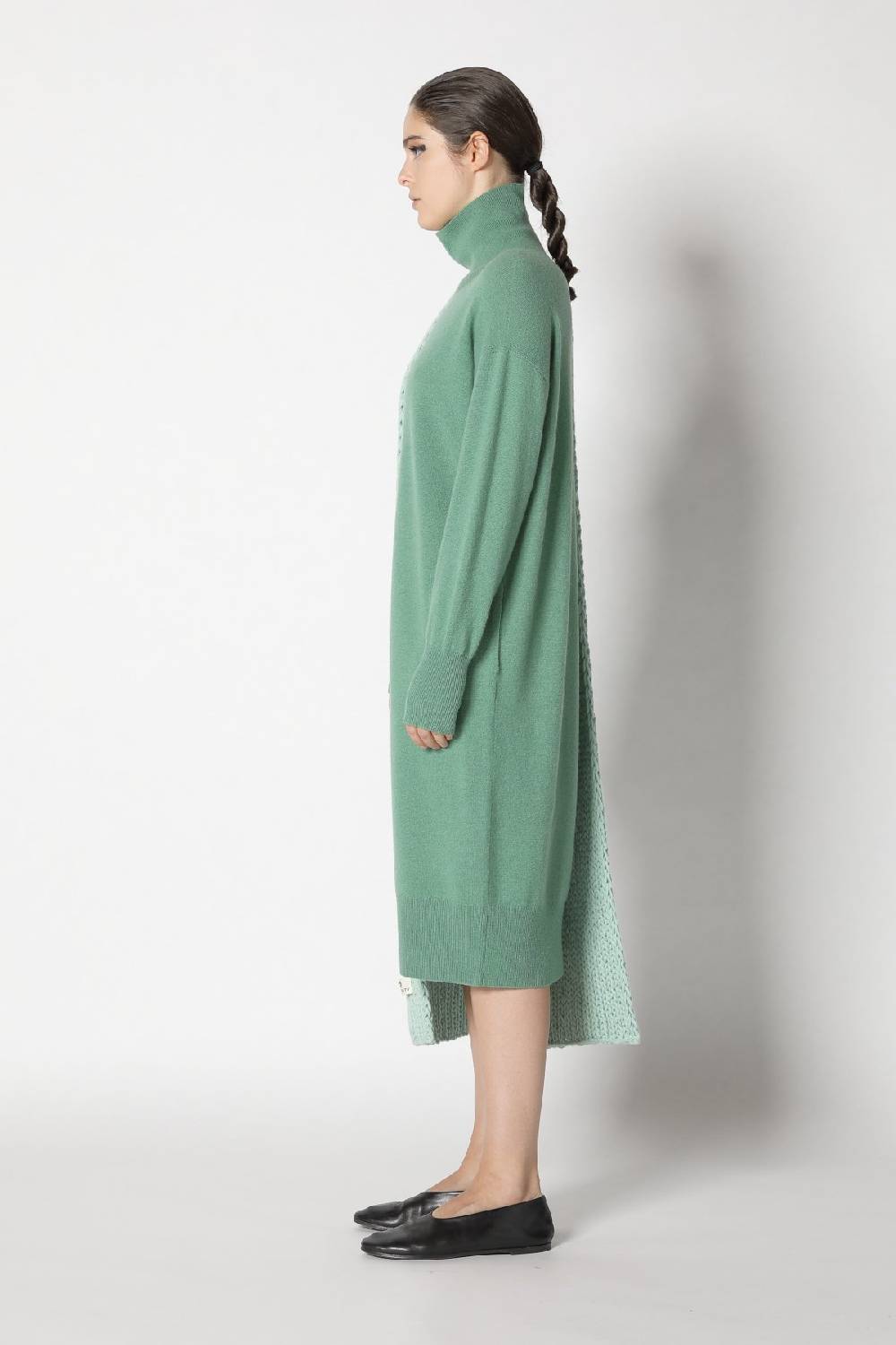Sminfinity infinite turtle dress + loosely 1x1 rib scarf Fabrikpreis