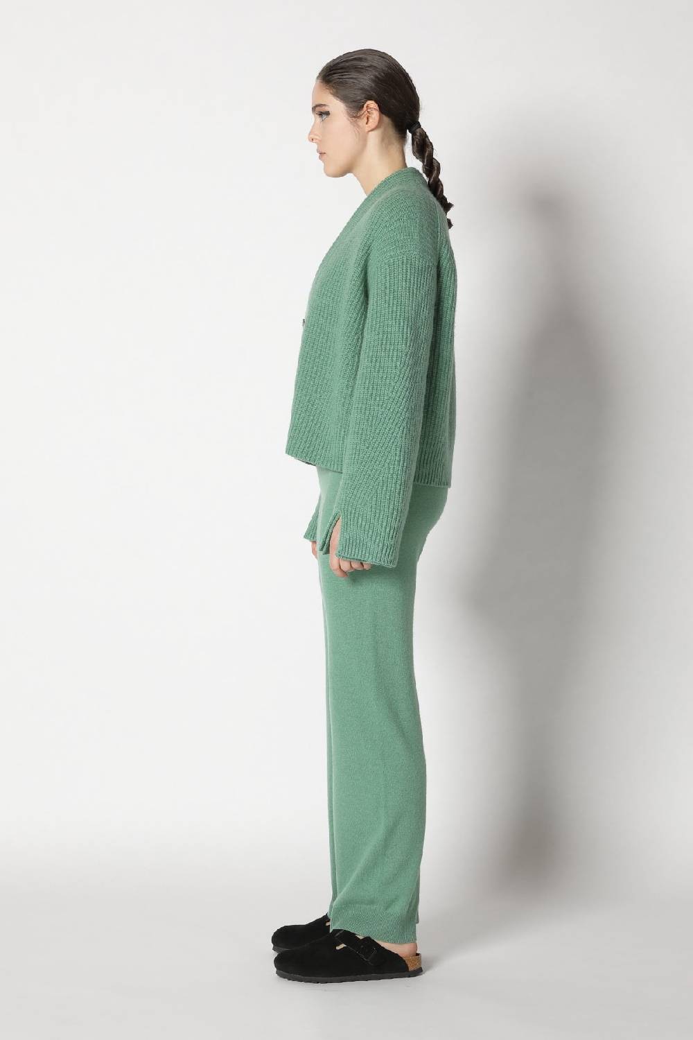 Sminfinity icon rib cardigan + icon rib crewneck + infinite palazzo pants Versandkostenfrei