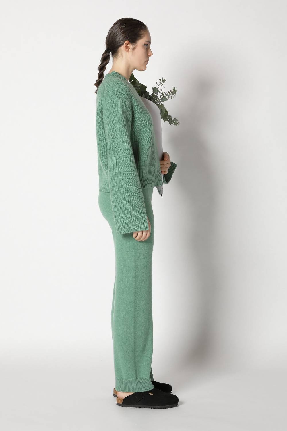 Sminfinity icon rib crew neck + infinite palazzo pants Großer Ausverkauf