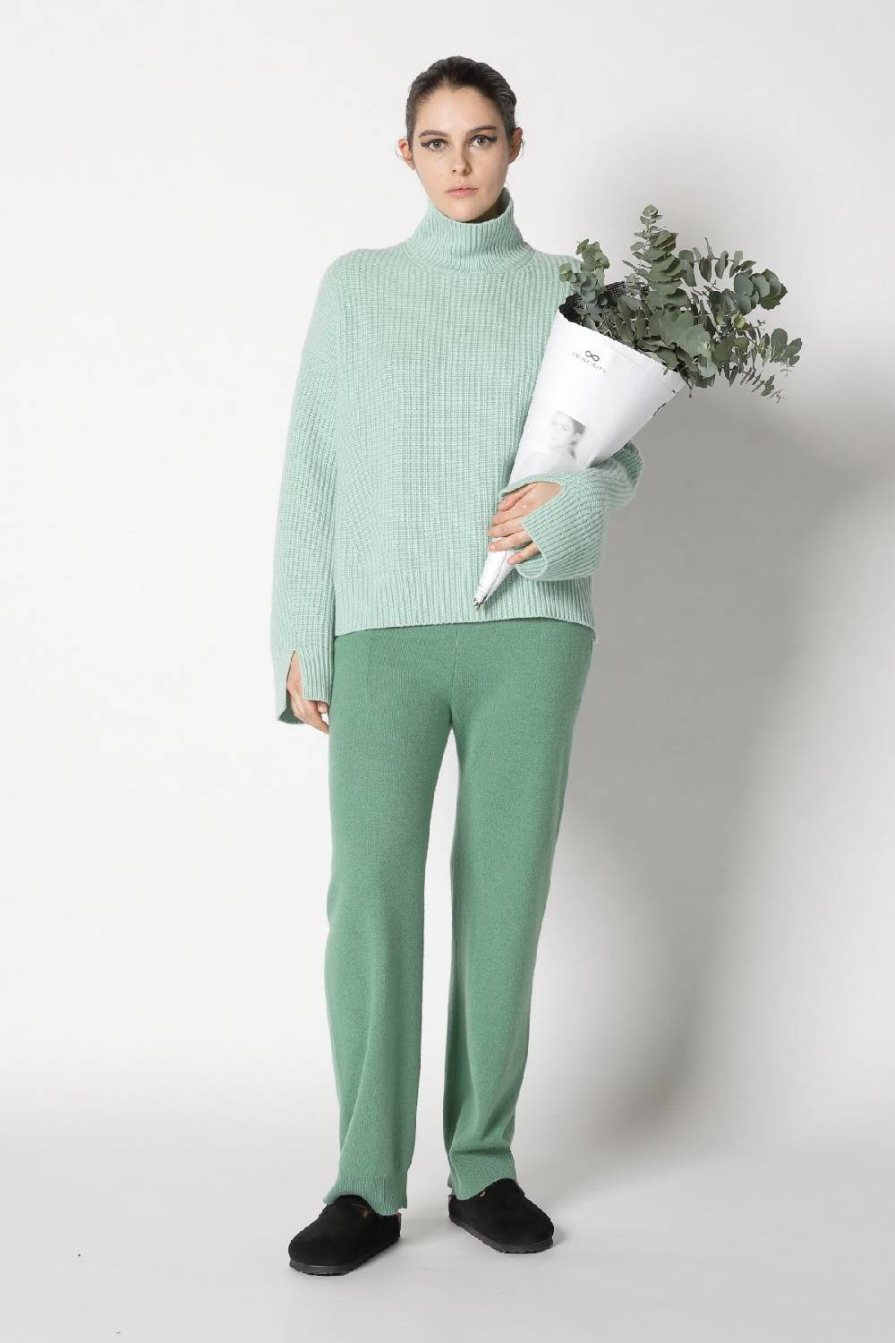 Sminfinity icon rib turtle + infinite palazzo pants Begrenztes Angebot