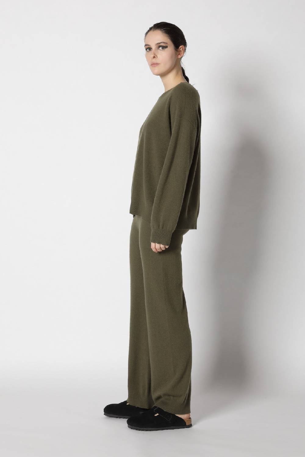Sminfinity infinite crew jumper + infinite palazzo pants + chunky 1x1 rib scarf Preisnachlass