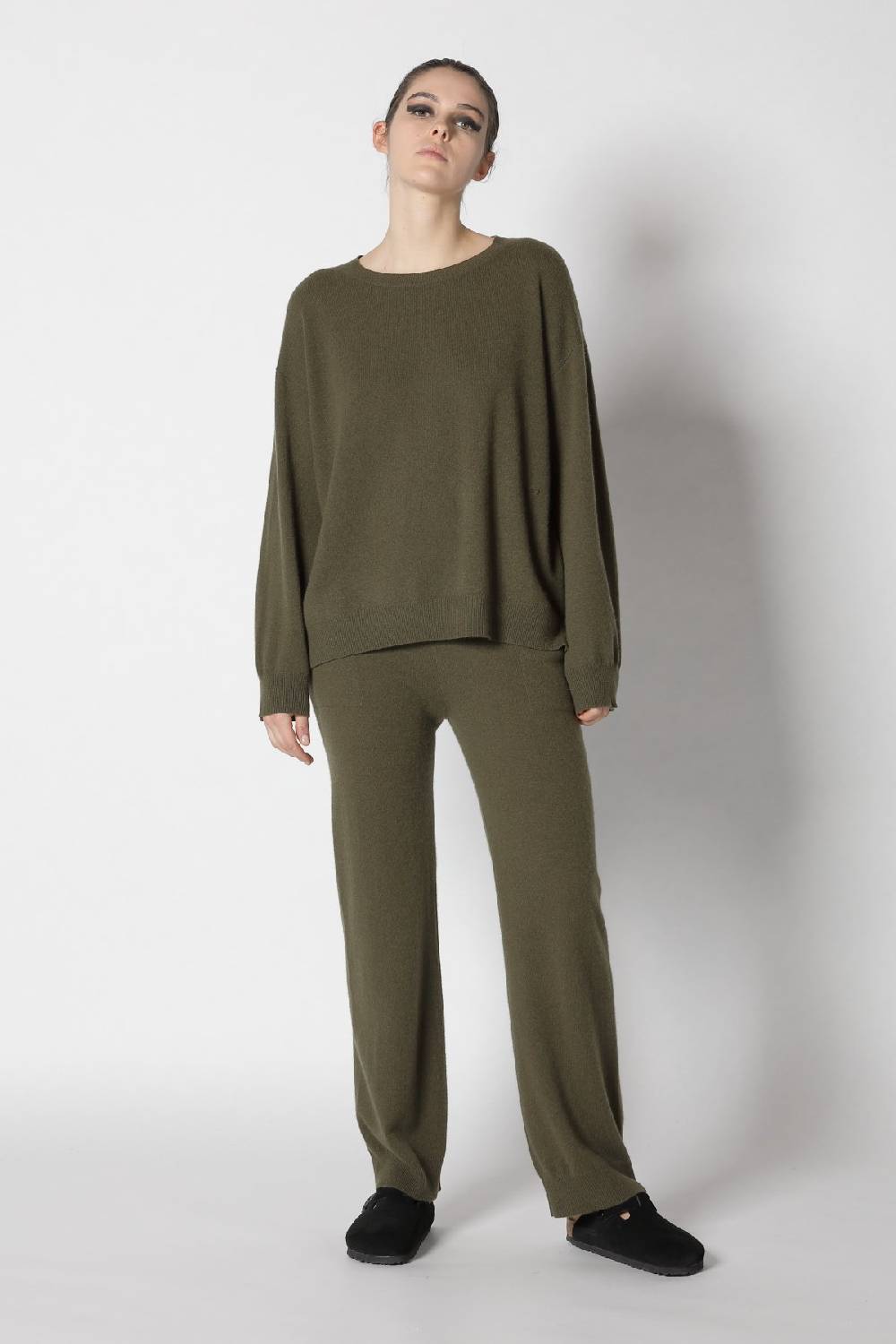 Sminfinity chunky turtle flap + infinite crew jumper + infinite palazzo pants Saisonschlussverkauf