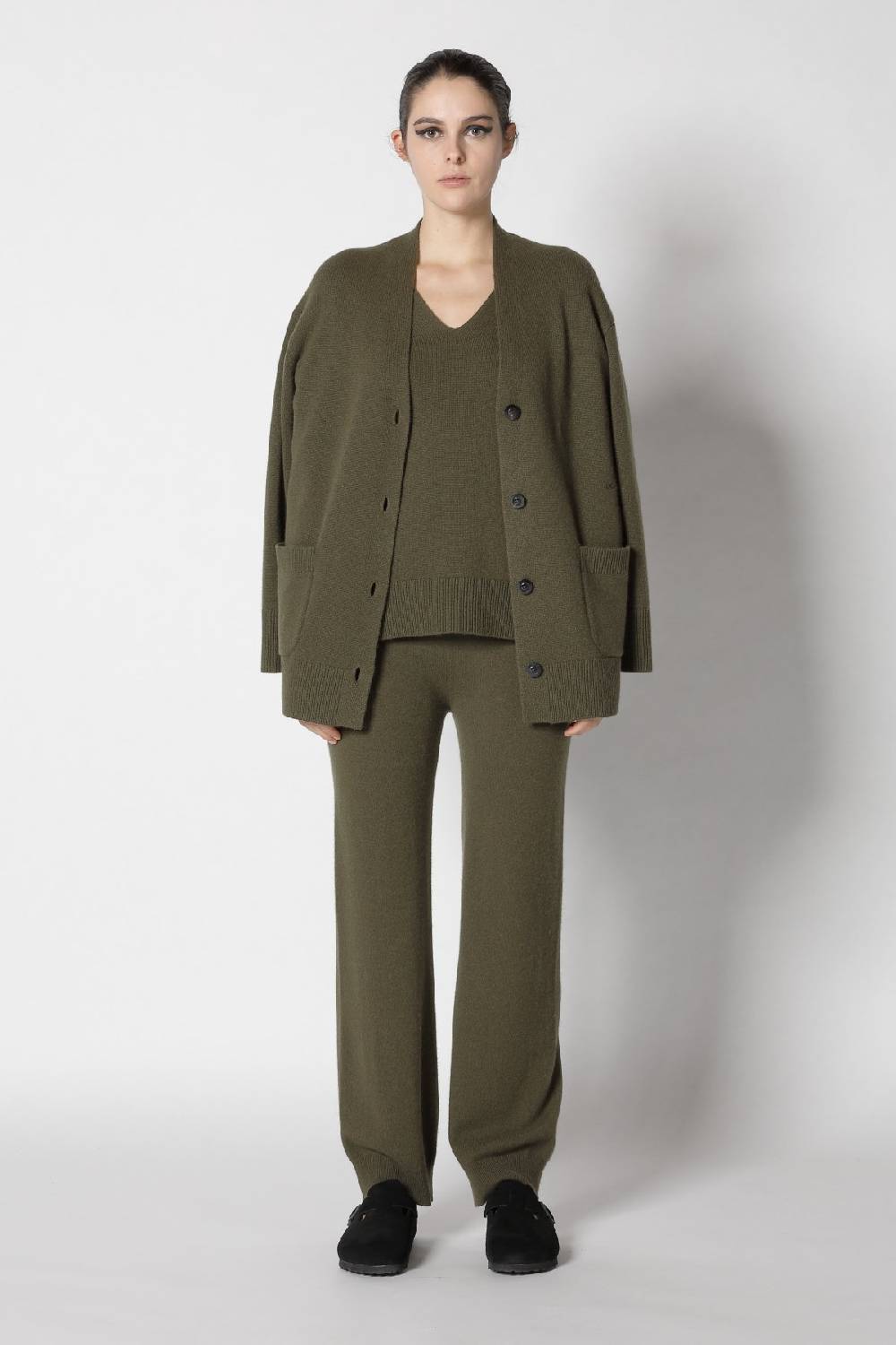 Sminfinity pure long cardy + pure V neck + infinte palazzo pants Cyber Monday