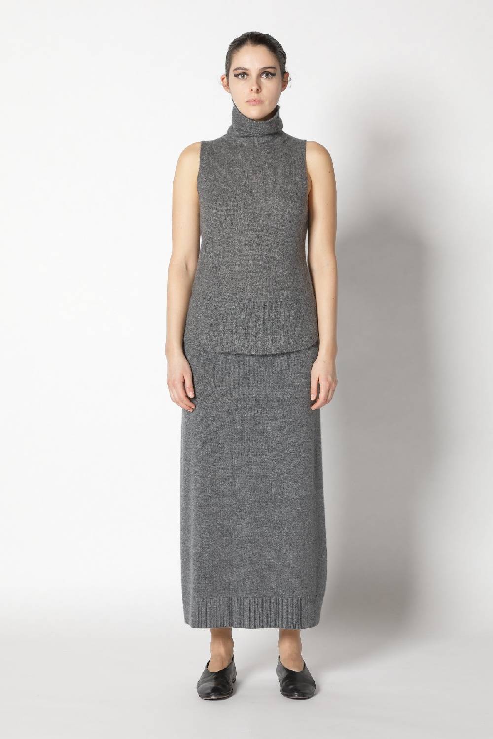 Sminfinity fluffy turtle top + fluffy triangle + pure A skirt Heißer Verkauf