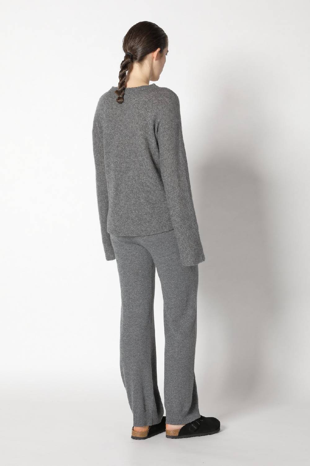 Sminfinity fluffy crewneck + infinite palazzo pants Neueste Mode