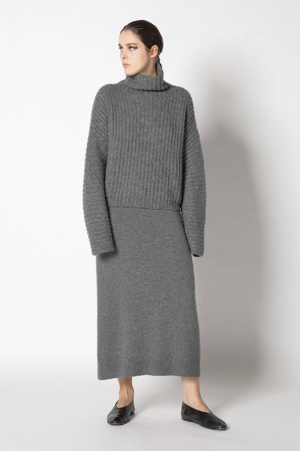 Sminfinity fluffy rib turtle + pure A skirt Zeitlich begrenztes Angebot