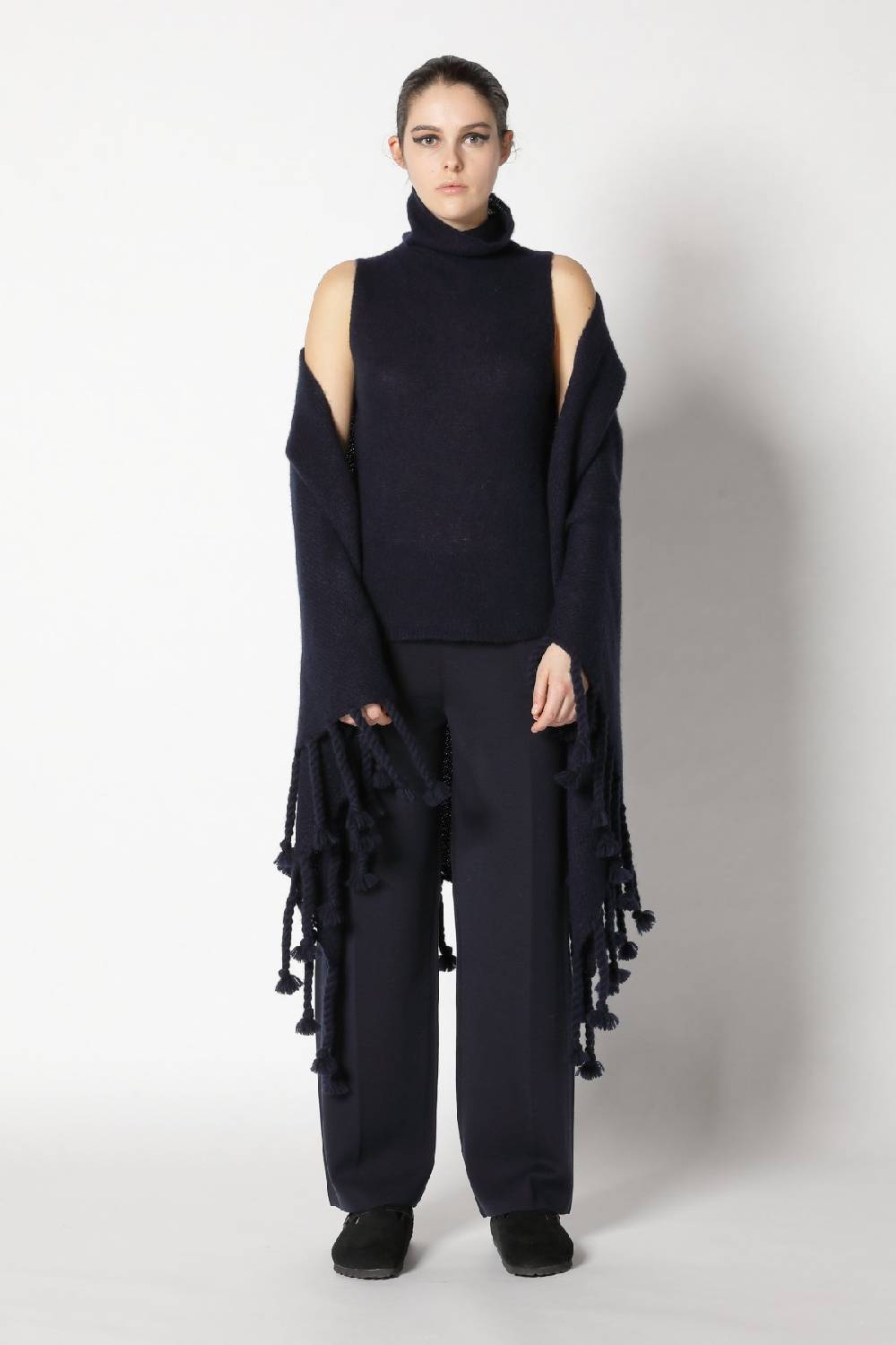 Sminfinity fluffy turtle top + fluffy triangle + silky suit pants Saisonale Angebote