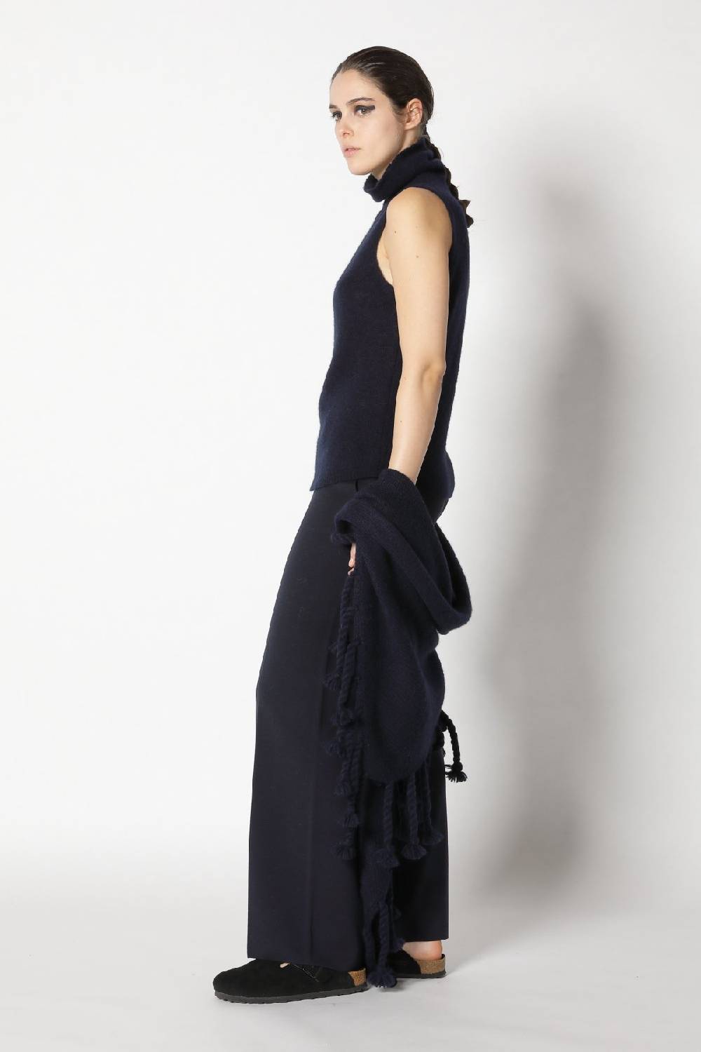 Sminfinity fluffy turtle top + fluffy triangle + silky suit pants Saisonale Angebote