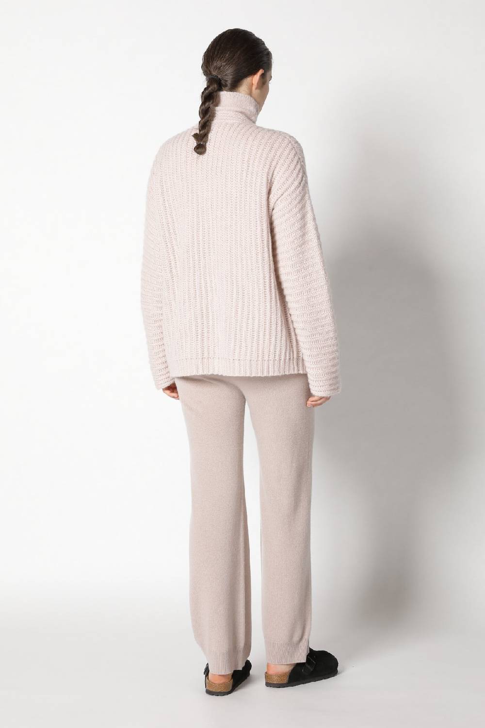 Sminfinity fluffy rib jacket + fluffy turtle top + infinite palazzo pants Sonderangebote