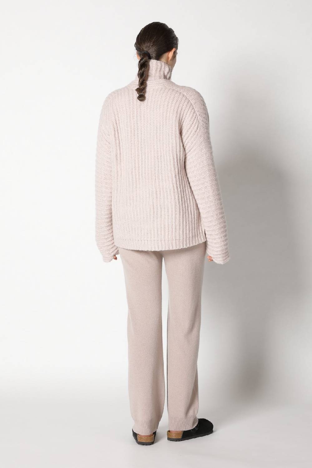 Sminfinity fluffy rib jacket + fluffy rib turtle + infinite palazzo pants Tiefpreis