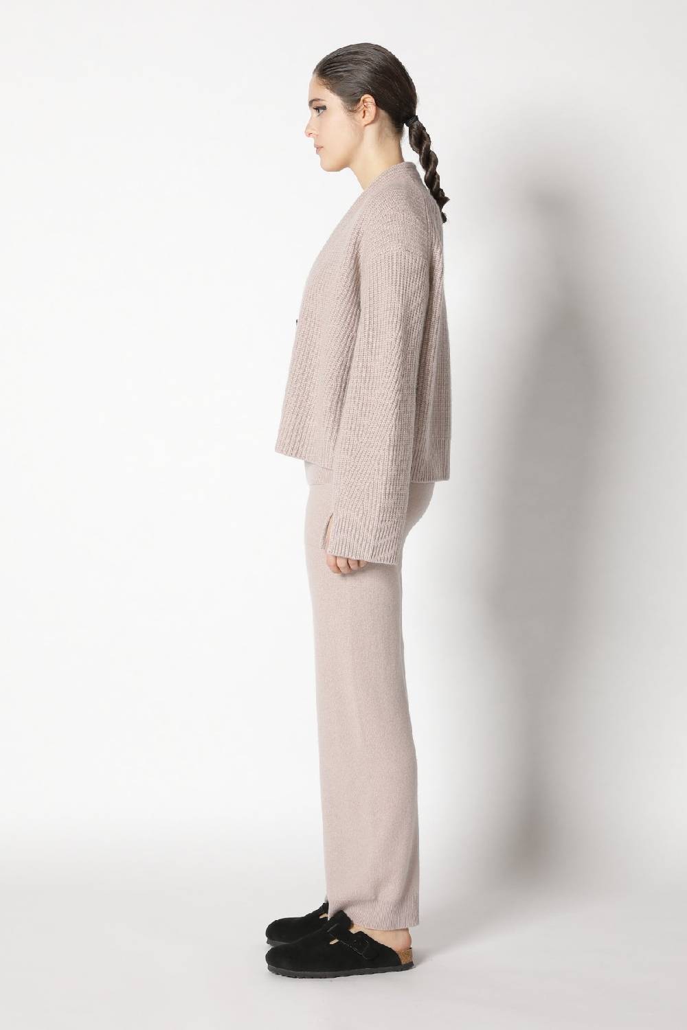 Sminfinity icon rib cardigan + infinite crew T + infinite palazzo pants Kostenlose Rückgabe