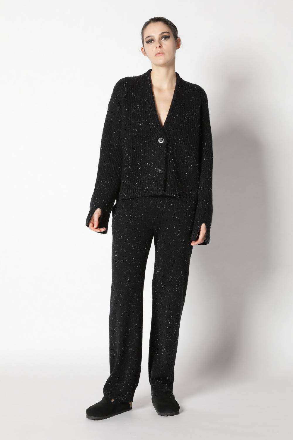 Sminfinity icon rib cardigan + infinite palazzo pants Letzte 2 Tage