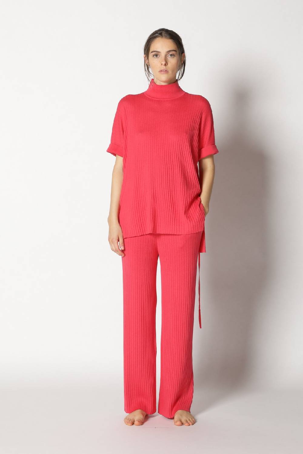 Sminfinity plissé drape top + plissé palazzo Vierteljährliche Förderung