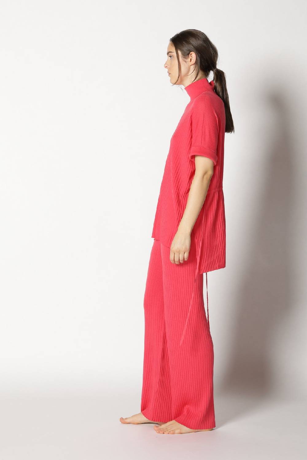 Sminfinity plissé drape top + plissé palazzo Vierteljährliche Förderung