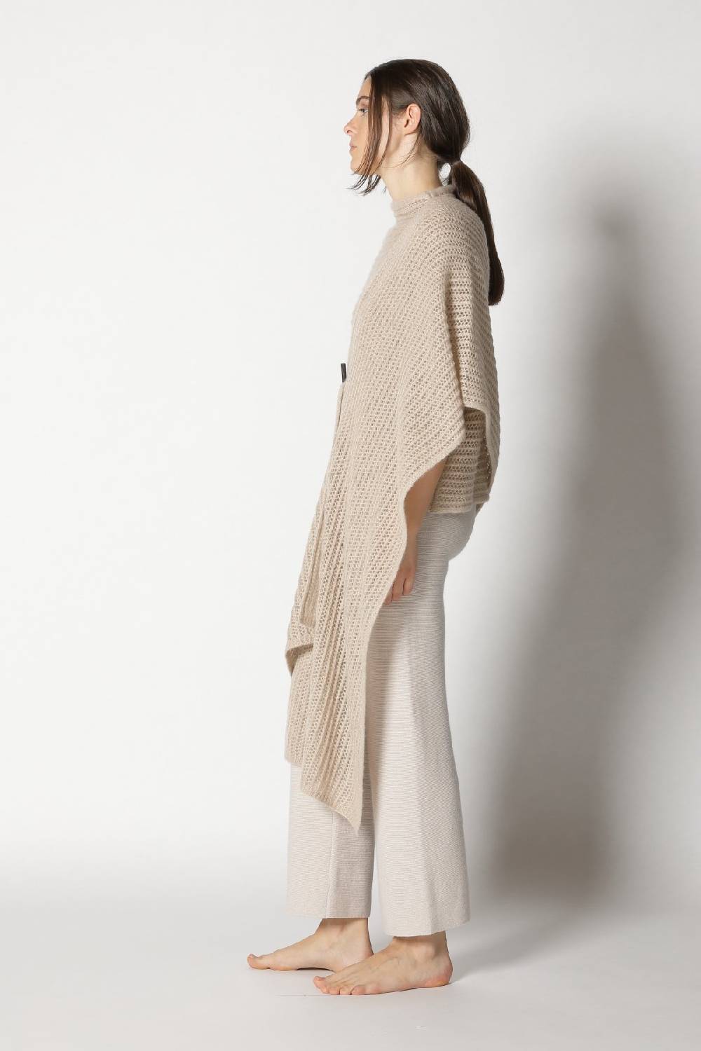 Sminfinity fluffy airy mockneck + fluffy airy plaid + garter cropped pants Meist gekauft