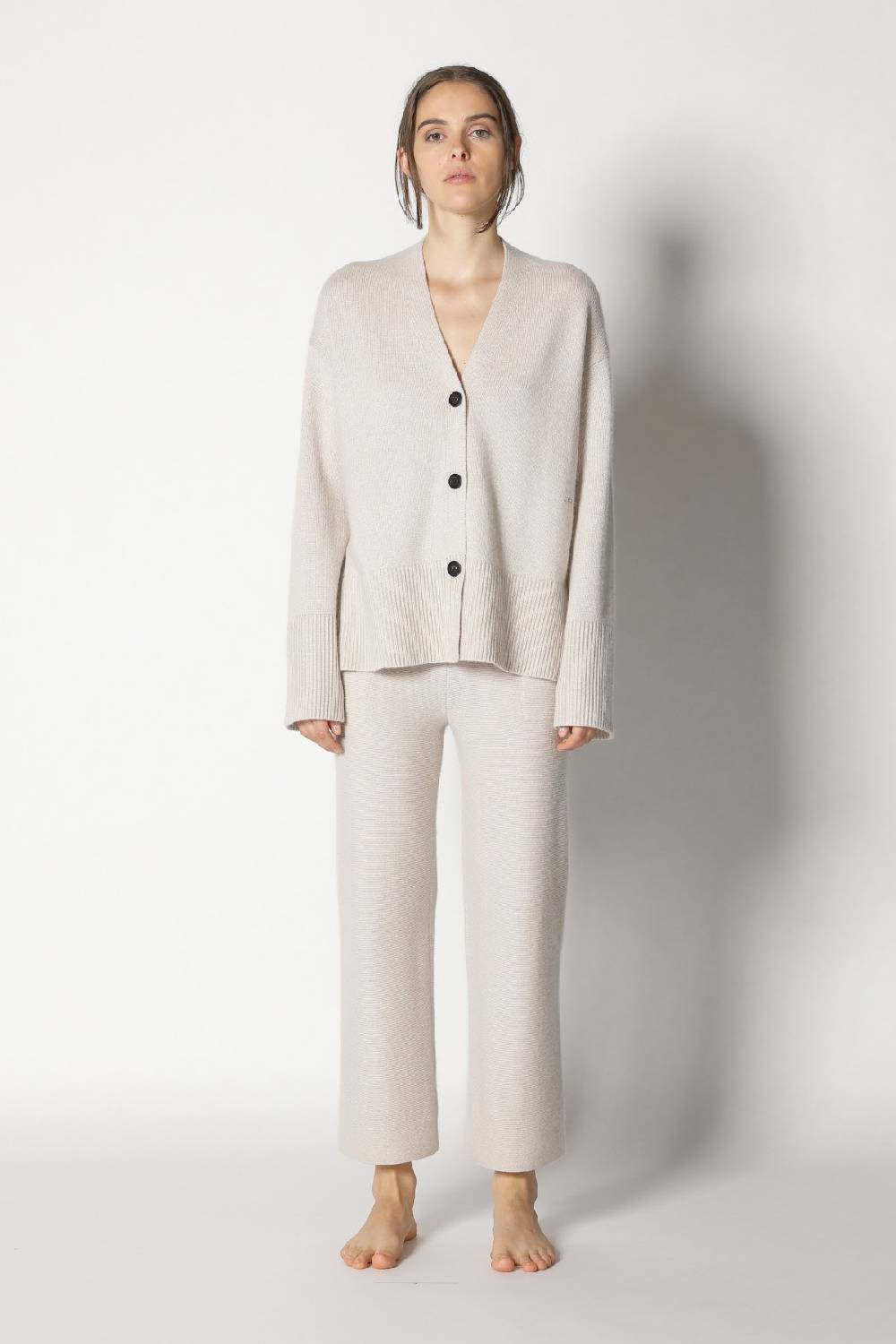 Sminfinity slouchy cardigan + garter cropped pants Limitierter Zeitrabatt