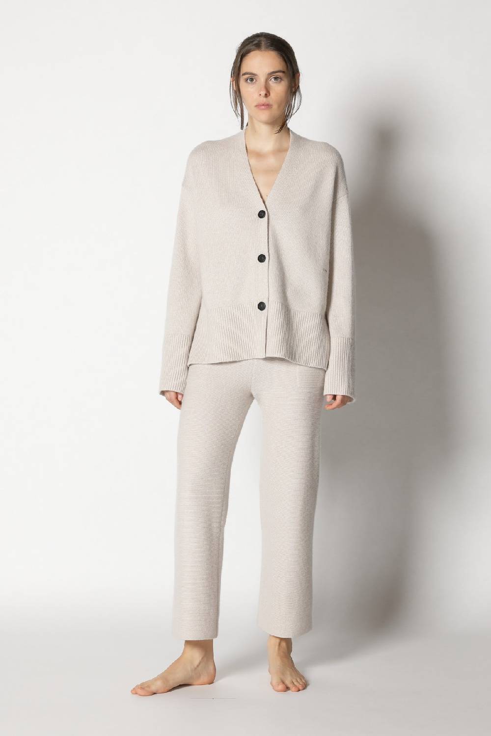 Sminfinity slouchy cardigan + garter cropped pants Limitierter Zeitrabatt