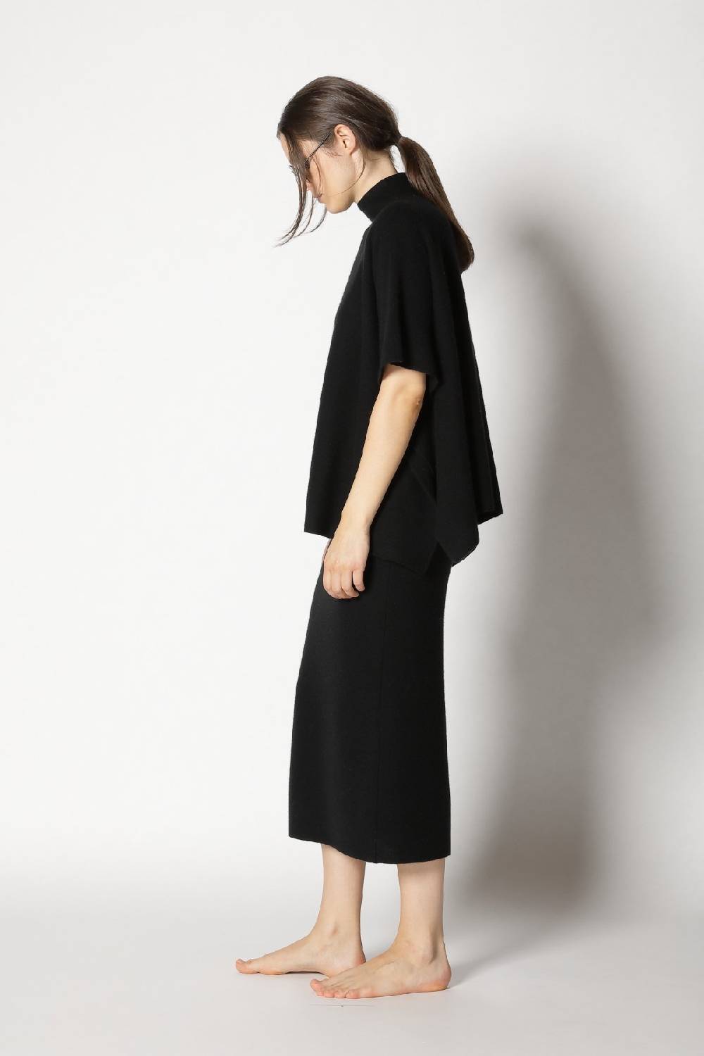 Sminfinity garter cape top + garter maxi dress Online Shopping