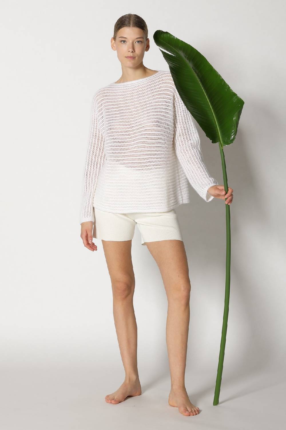 Sminfinity blurry airy boatneck Heißer Verkauf