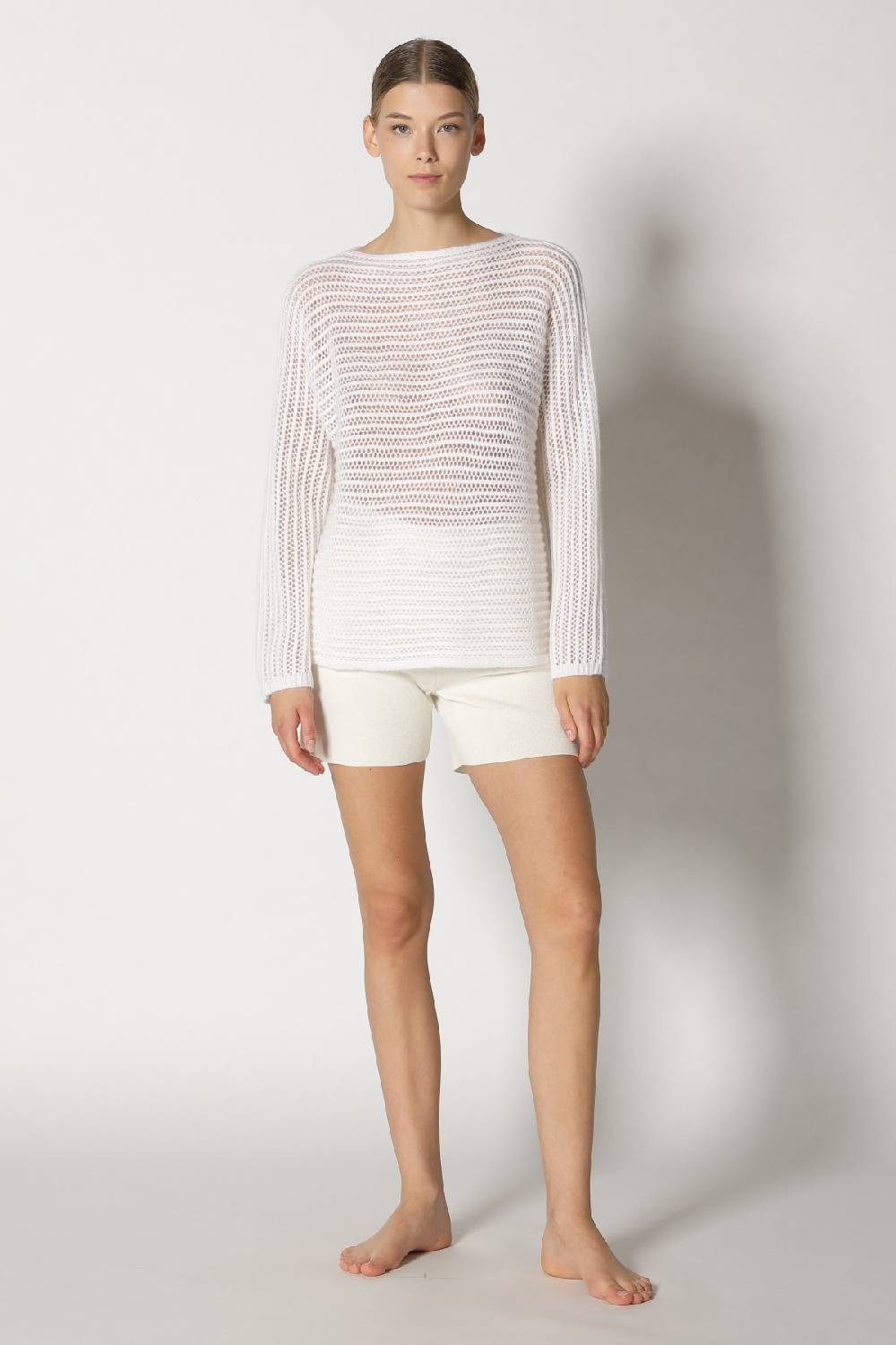 Sminfinity blurry airy boatneck Heißer Verkauf