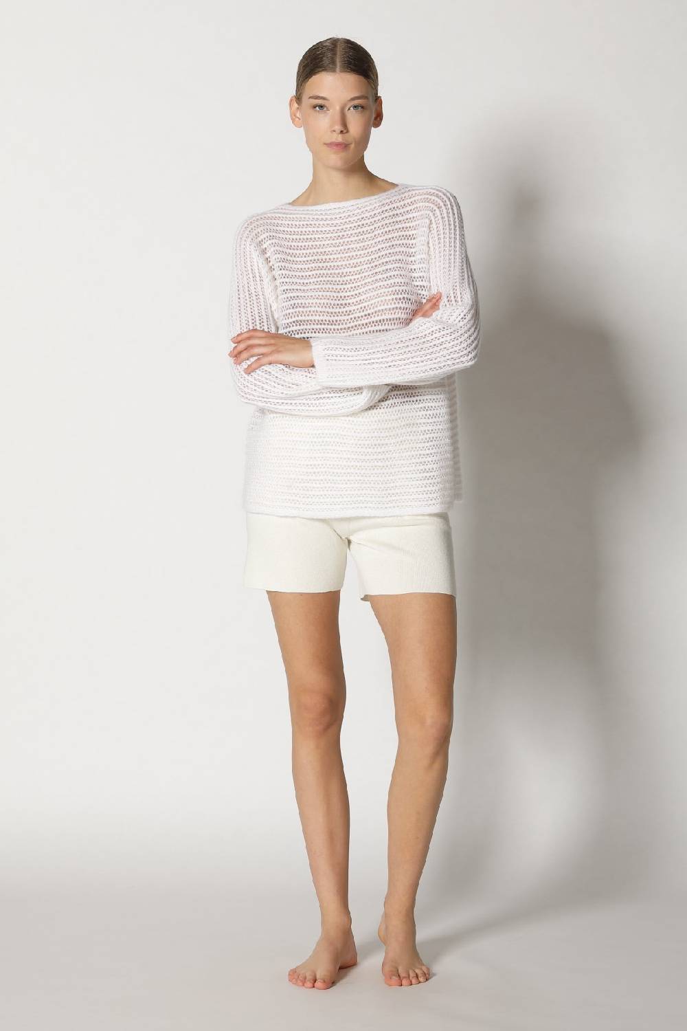 Sminfinity blurry airy boatneck Heißer Verkauf