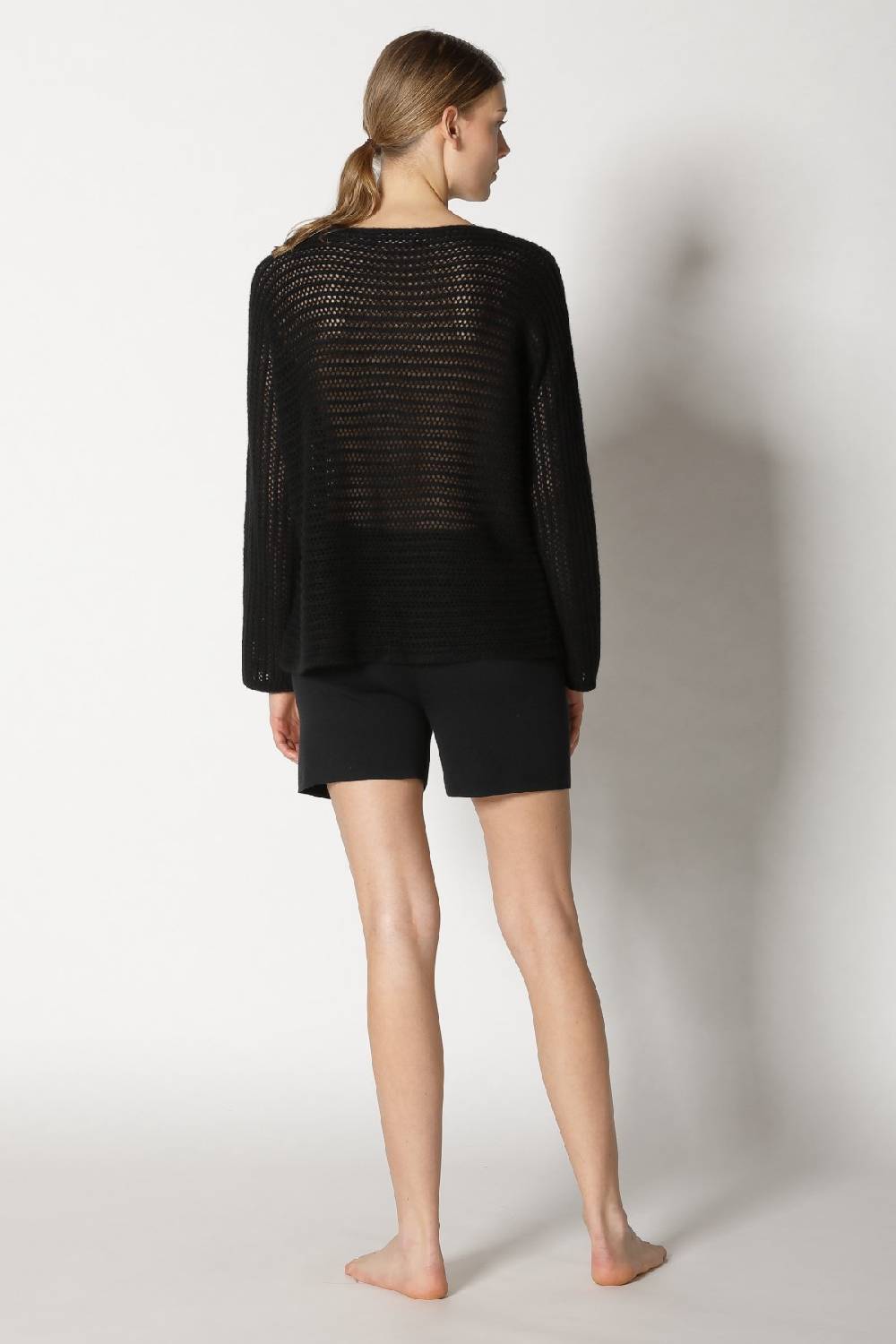Sminfinity blurry airy boatneck + comfy shorts Online Outlet