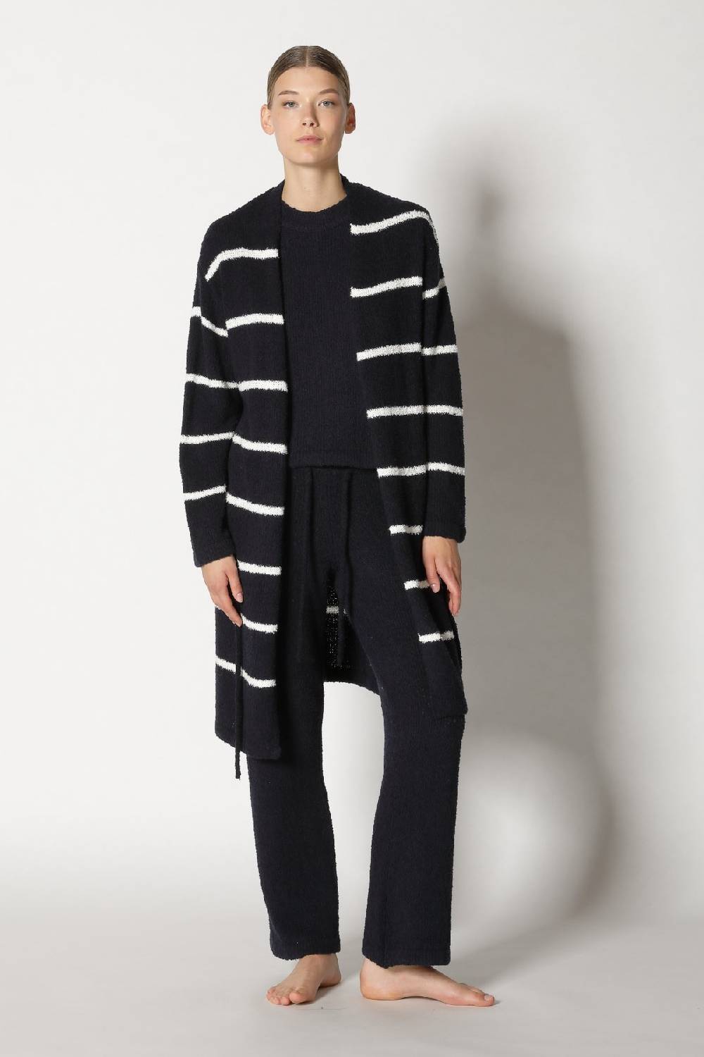 Sminfinity terry tropic stripe coat + terry tropic top + terry tropic pants