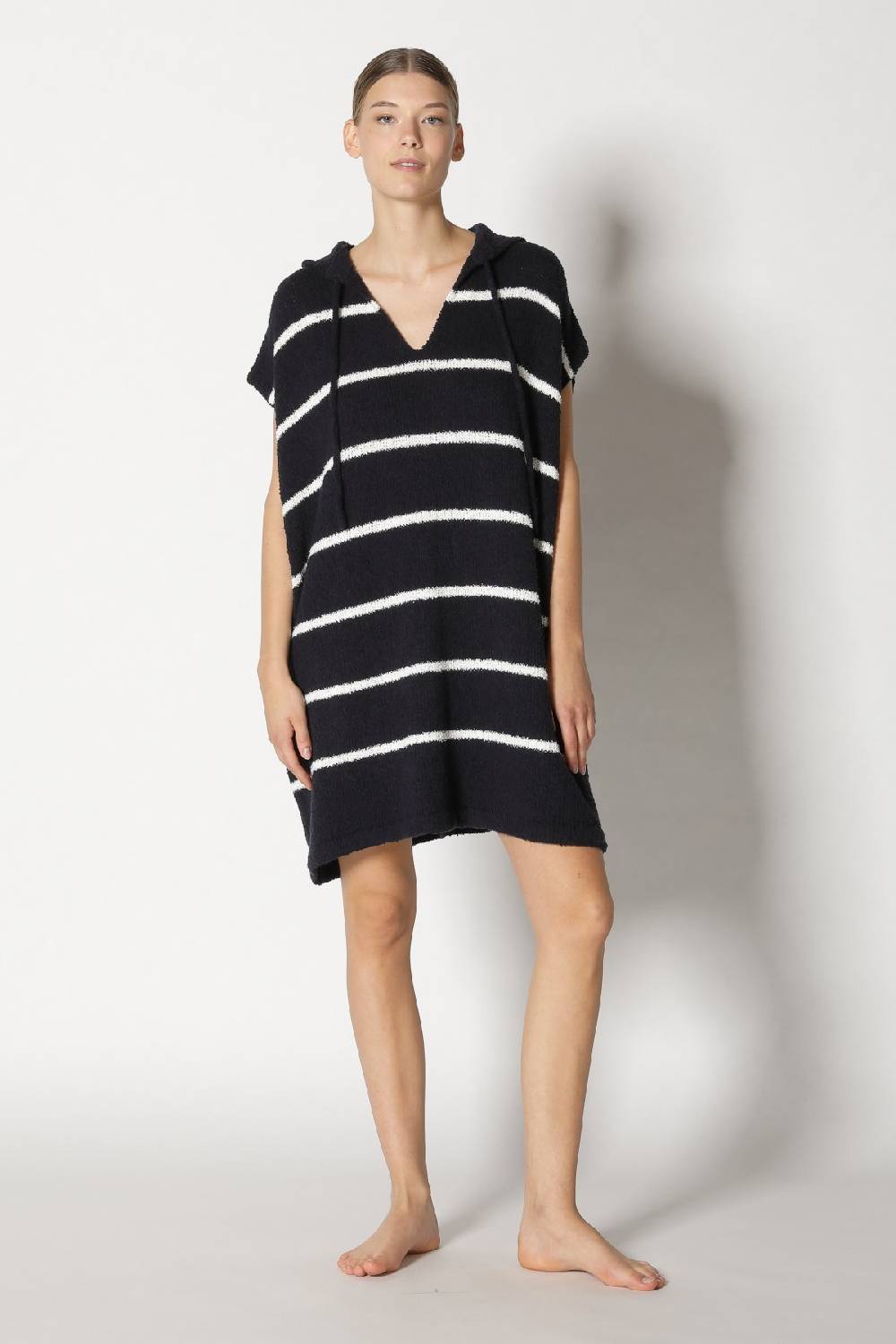 Sminfinity terry tropic stripe tunic hoody Begrenzte Freigabe
