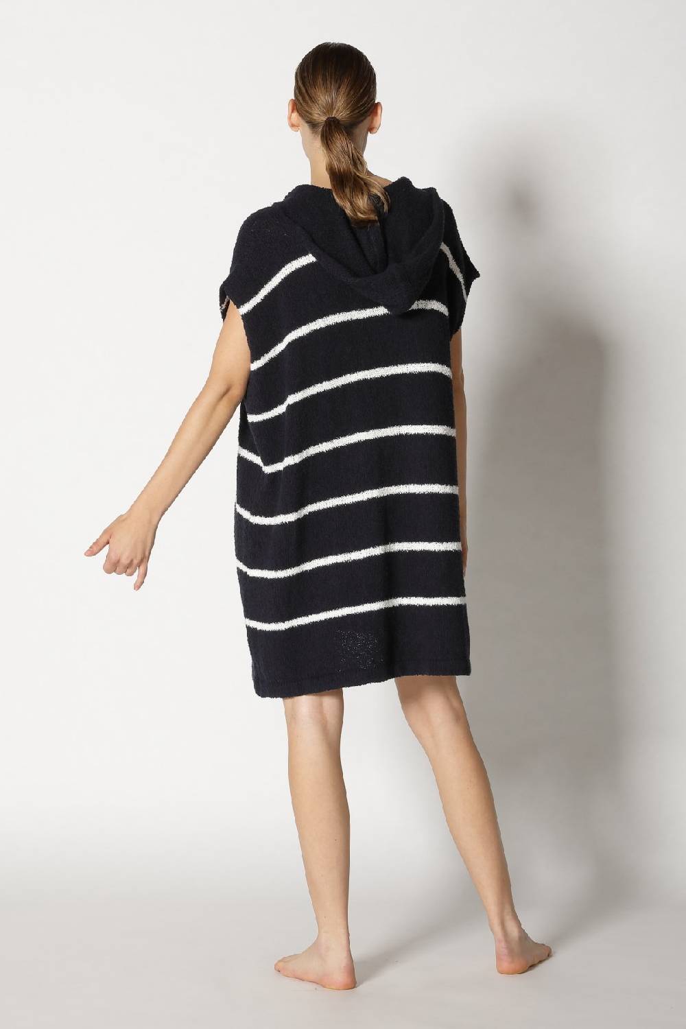 Sminfinity terry tropic stripe tunic hoody Begrenzte Freigabe