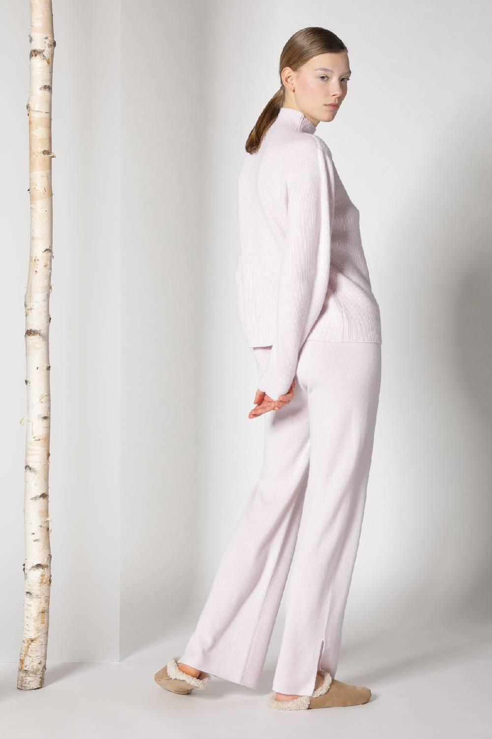 Sminfinity pure all needle jumper + pure slitted pants 2025