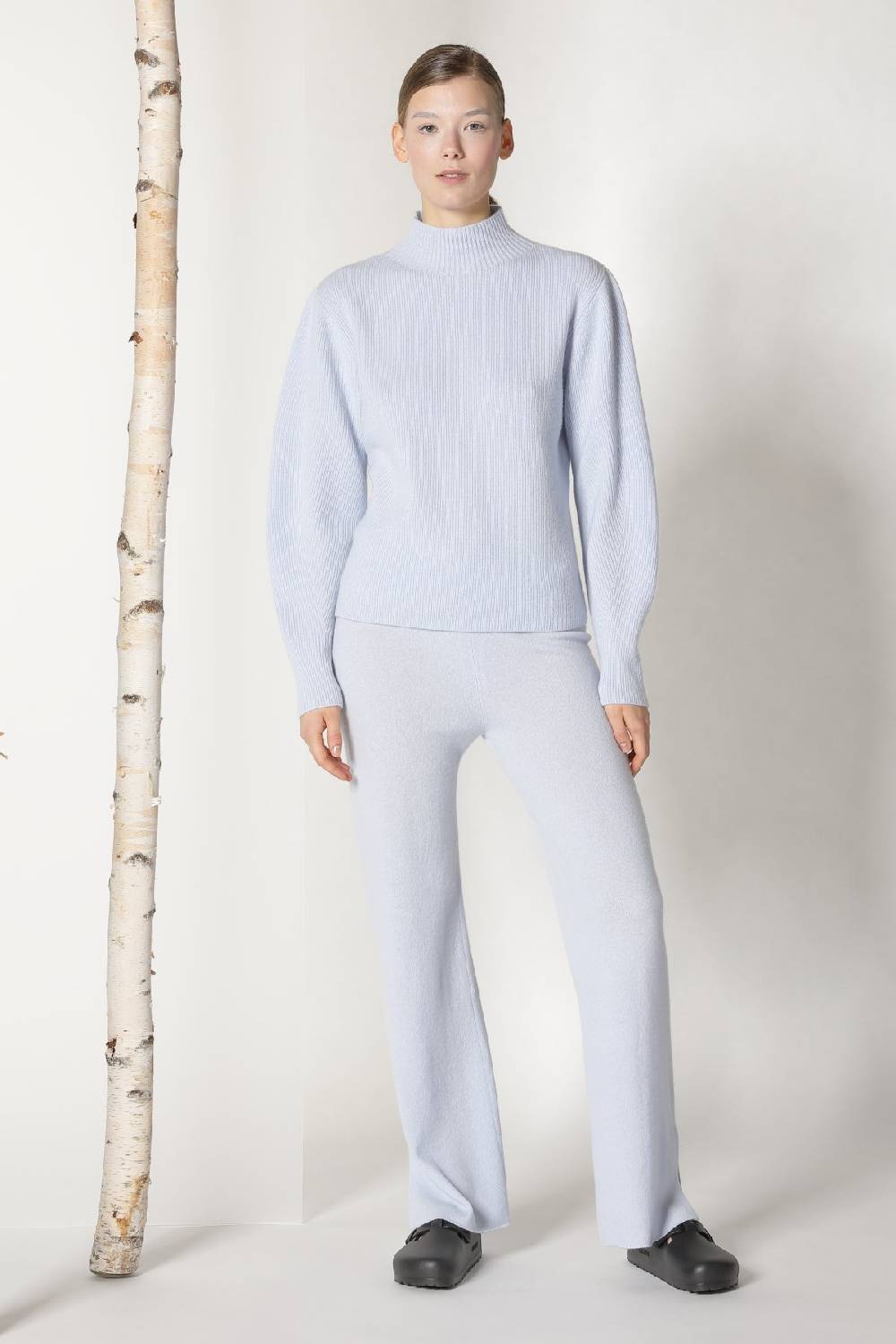 Sminfinity pure all needle jumper + pure slitted pants 2025