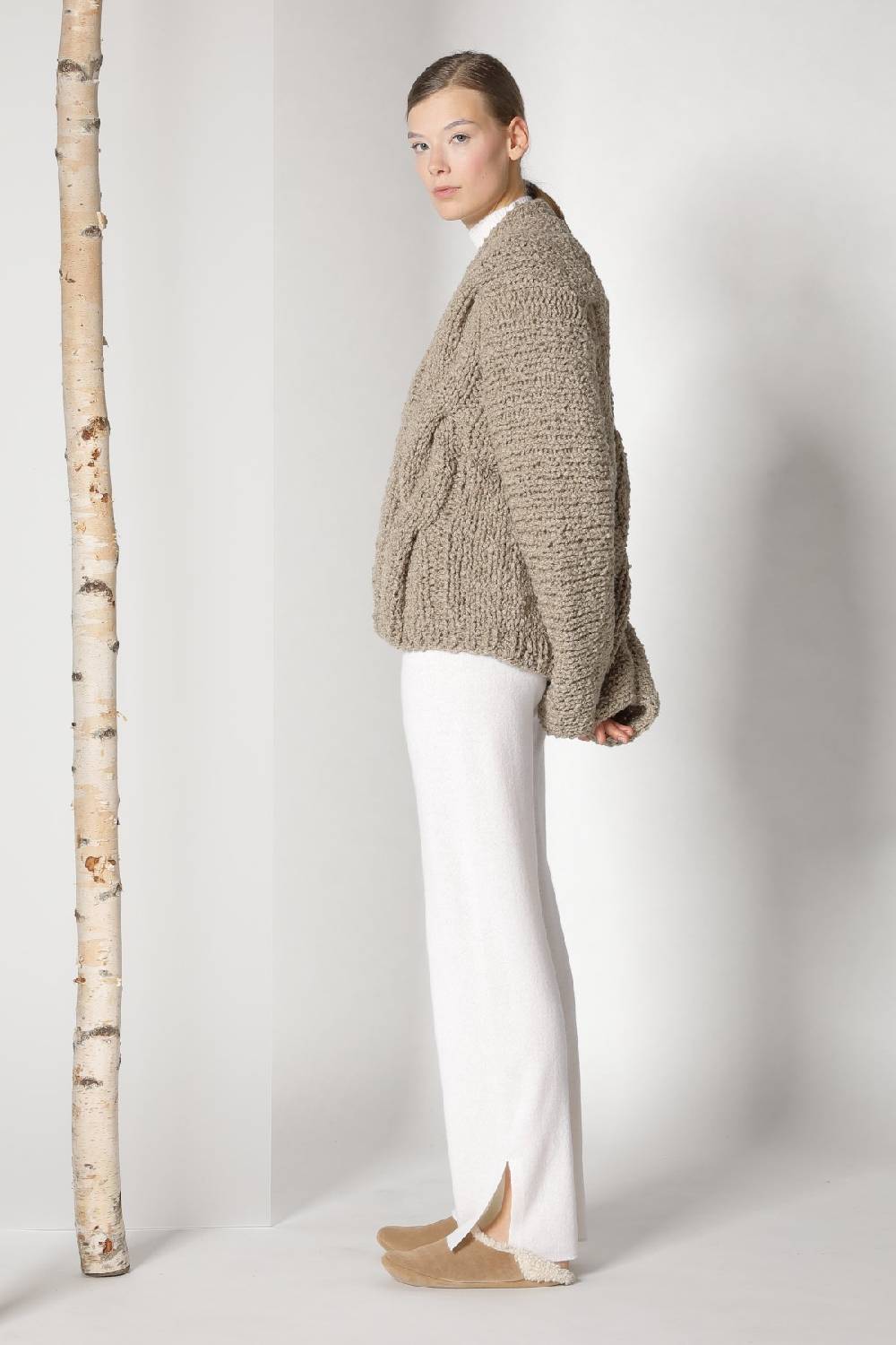 Sminfinity handknitted cable jacket Flash Sale