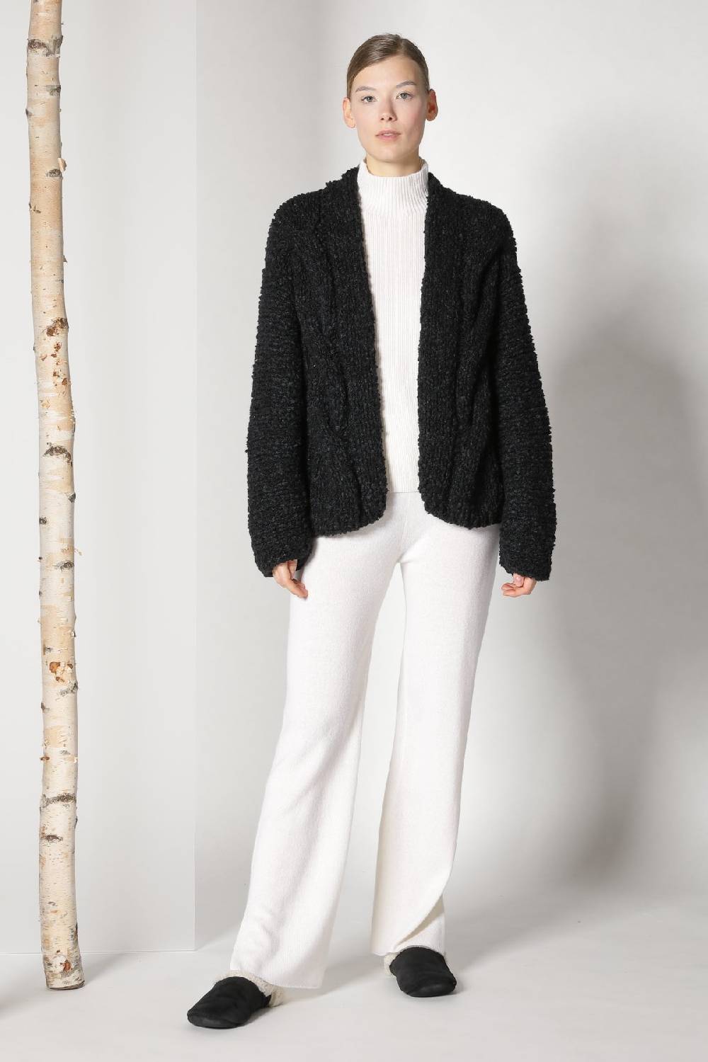 Sminfinity handknitted cable jacket Flash Sale