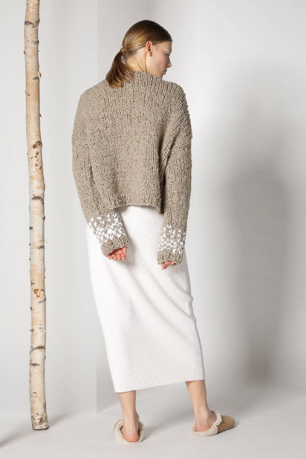Sminfinity handknitted snowflake jumper Begrenztes Angebot