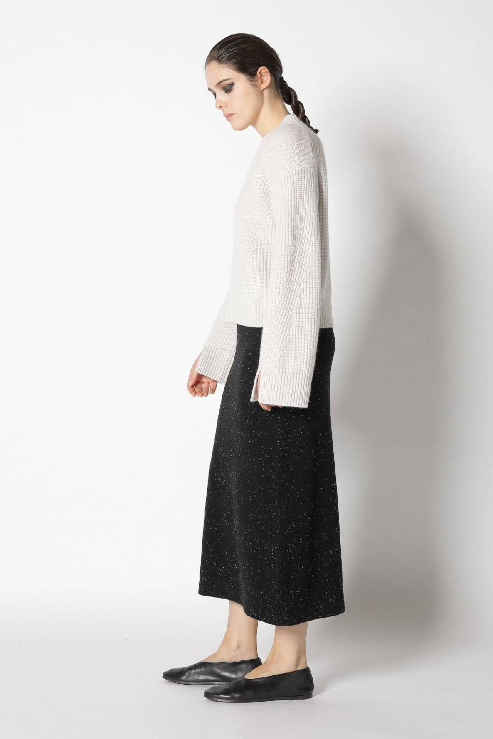 Sminfinity icon rib crewneck + pure A skirt Black Friday