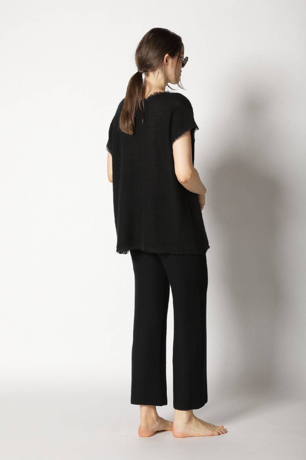 Sminfinity fluffy fringe top + garter cropped pants Valentinstagsangebot