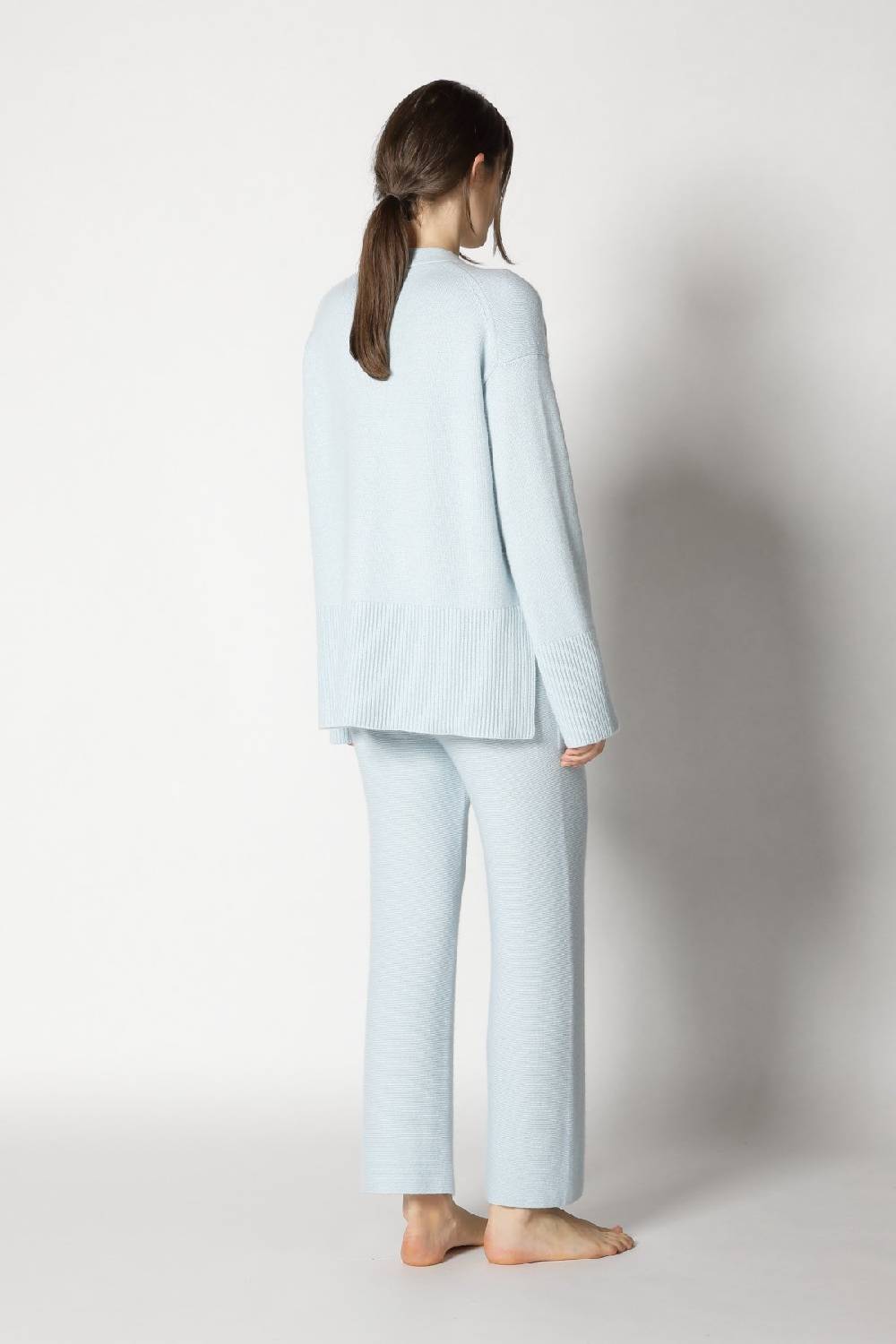 Sminfinity slouchy cardigan + garter cropped pants Saisonale Angebote