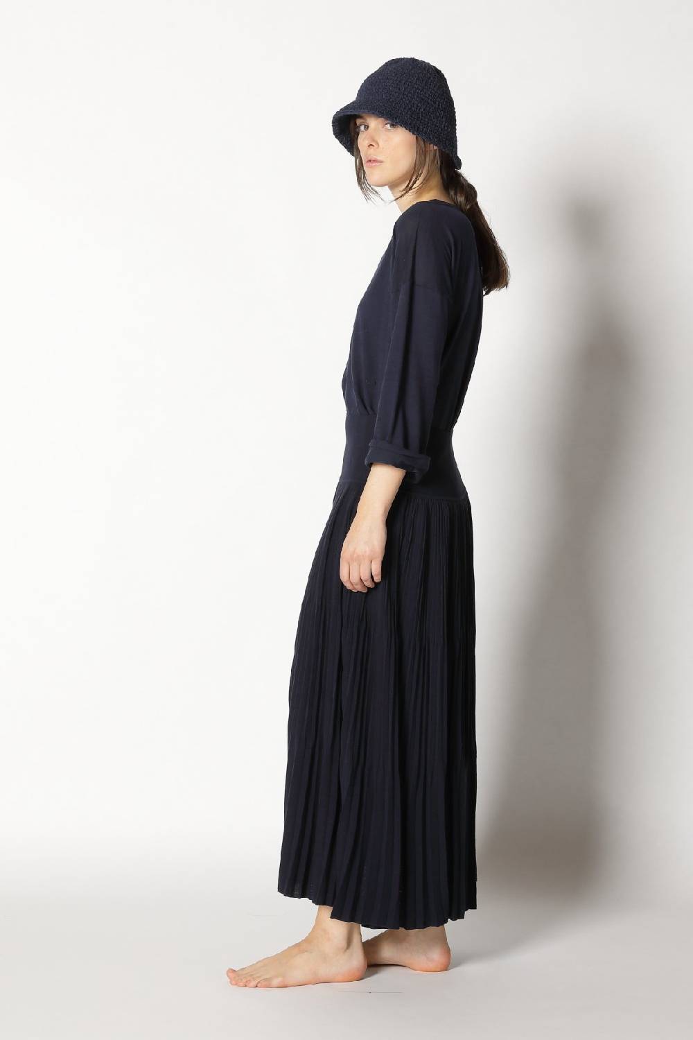 Sminfinity pima boatneck + pima pleat skirt Kostenloser Versand