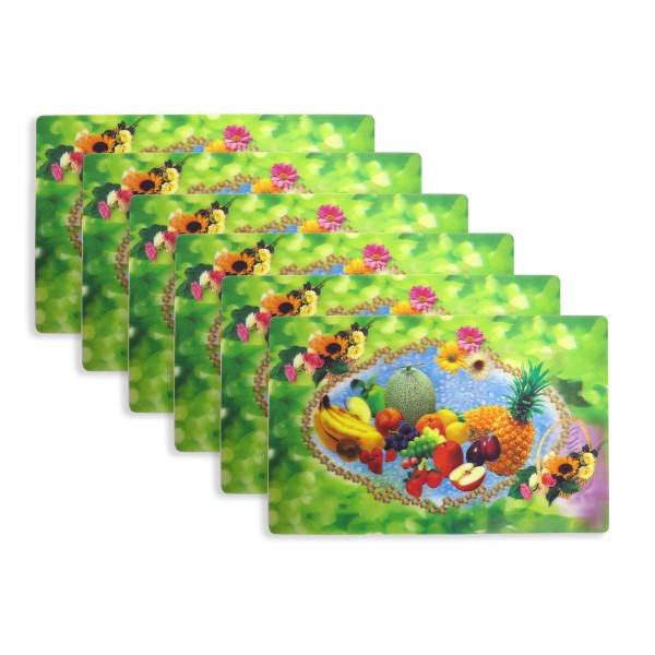Sonia Originelli 3D "Tischsets" Auflage Unterlage Essen 6 Stück Schlussverkauf