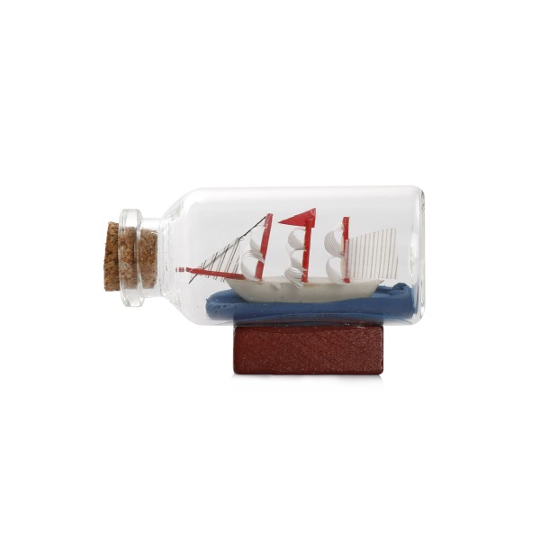 Sonia Originelli Buddelschiffchen Flaschenschiff "Hamburg" Rumflasche 6 cm Rabatt