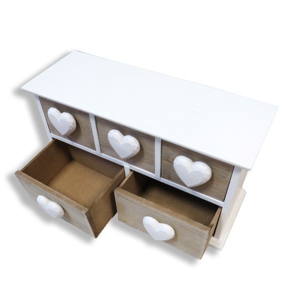 Sonia Originelli Dekoration "Schmuckkästchen" Herz Box Landhausstil Flash Sale