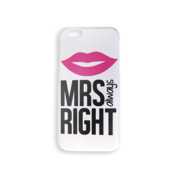 Sonia Originelli 2er Set Handyhülle "Mr. & Mrs. Right" Cover Schutz Smartphone Begrenztes Angebot