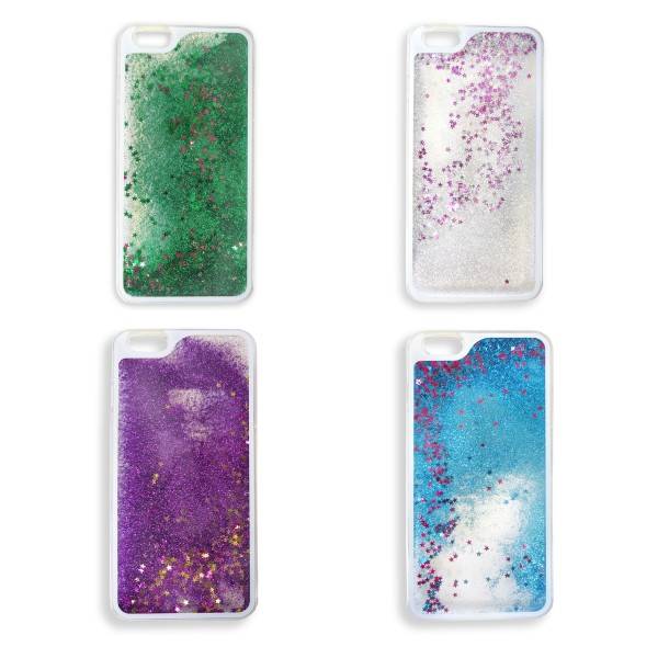 Sonia Originelli Handyhülle Fliessend Cover Schutz Case Glitzer 3D Smartphone Bestseller